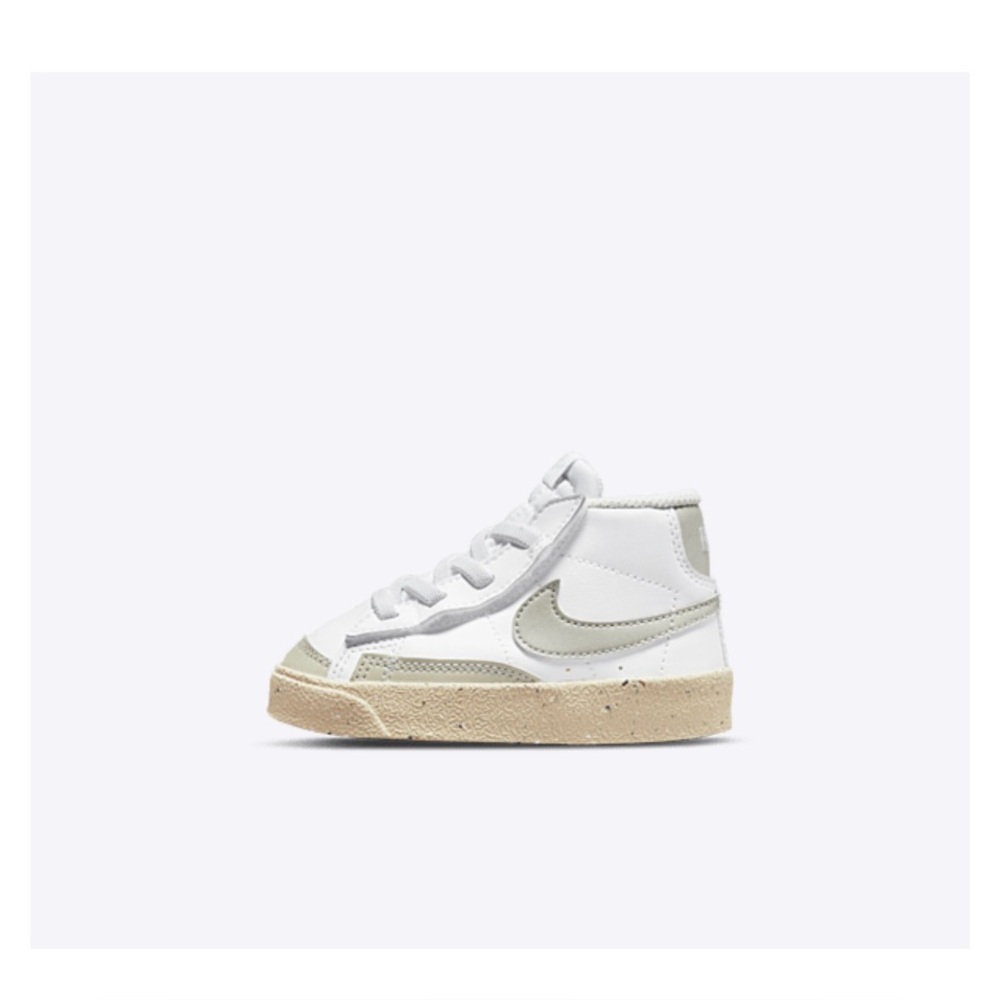 Nike Blazer Mid 77 Kids White/Bone Sneakers